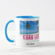 Khao Lak Phang-Nga Tailândia Vintage Beach Souveni