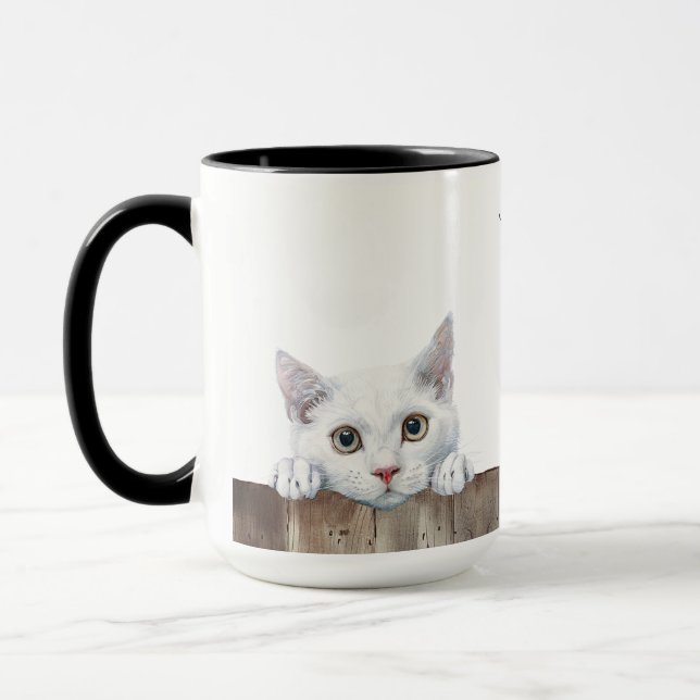 Caneca Khao Manee Cat Mug (Esquerda)