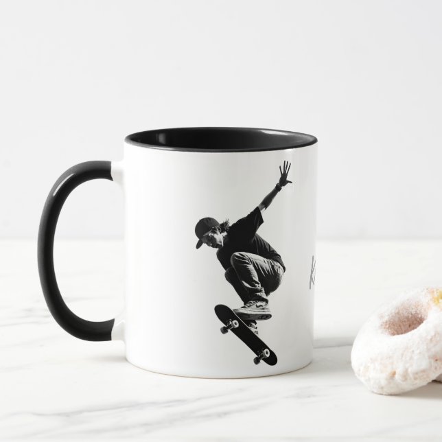 Caneca Kickflip para a órbita do Luner (Com Donut)
