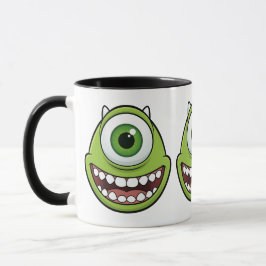 Caneca Kids Green One-Eyed Monster Cute Funny Mug