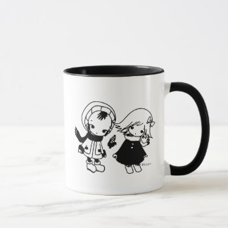 Caneca Kikuo Music Radio / Hoshi-kun Tsuki-chan Mug