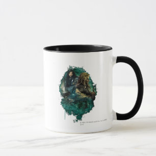 Caneca Kili & Fili sobre Erebor