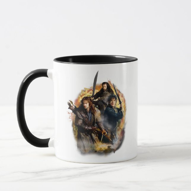 Caneca Kili, THORIN OAKENSHIELD™, & BAGGINS™ Graphic (Esquerda)