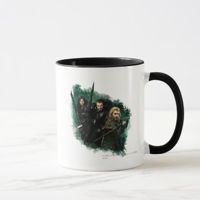 Caneca Kili, THORIN OAKENSHIELD™, & Fili Graphic (Direita)