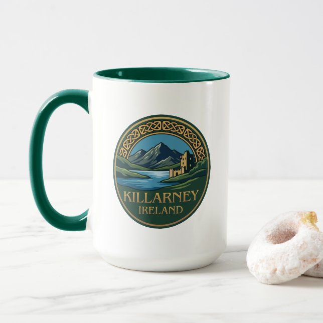 Caneca Killarney Irlanda (Com Donut)
