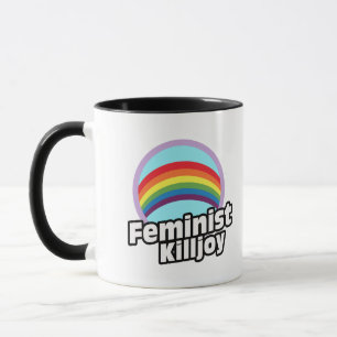 Caneca Killjoy feminista - Killjoy do arco-íris --