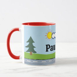 Caneca Kindertasse - Feuerwehr | personalisierbare