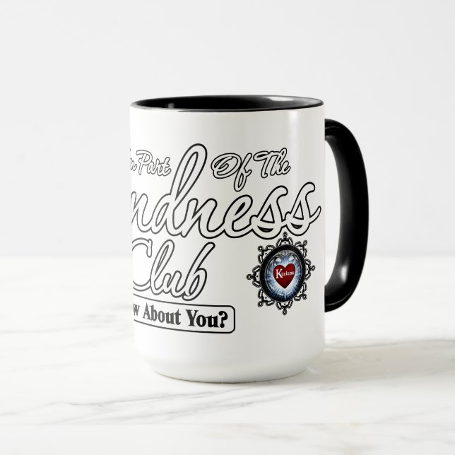 Caneca Kindness Club (Frente Esquerda)
