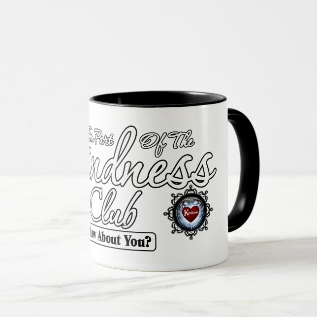 Caneca Kindness Club (Frente Esquerda)