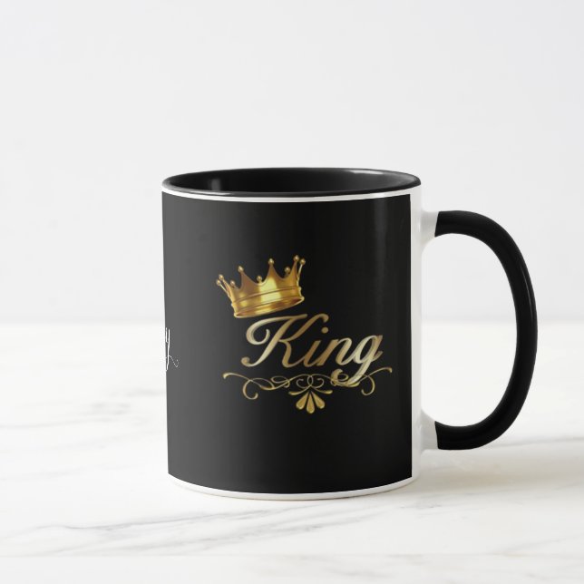 Caneca King Mug Dia de os pais Birthday  (Direita)