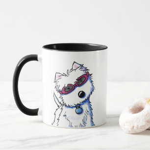 Caneca KiniArt Doggles Westie Mug