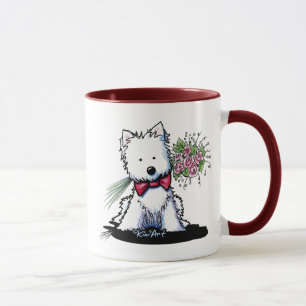 Caneca KiniArt Westie Valentine