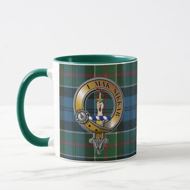 Caneca Kirkpatrick Tartan & Crachá (Esquerda)