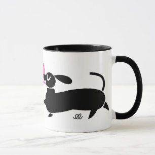 Caneca Kissing Canines Mug