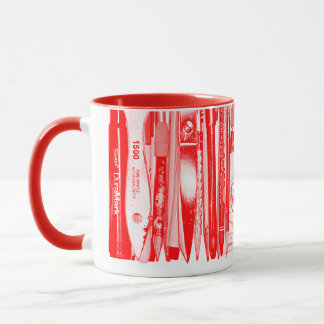 Caneca Kitschen FatDesk Mug Diner Red