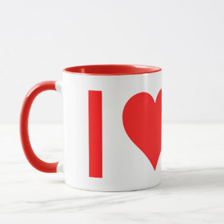 Caneca Kitschen Fatfee Lover Mug Diner Red