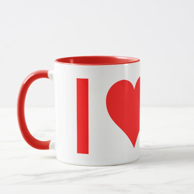 Caneca Kitschen Fatfee Lover Mug Diner Red (Esquerda)