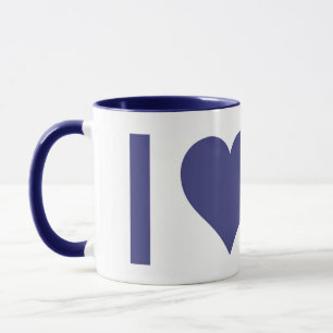 Caneca Kitschen Fatty Coffee Lover Azul Deli