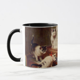 Caneca Kittens e Piano