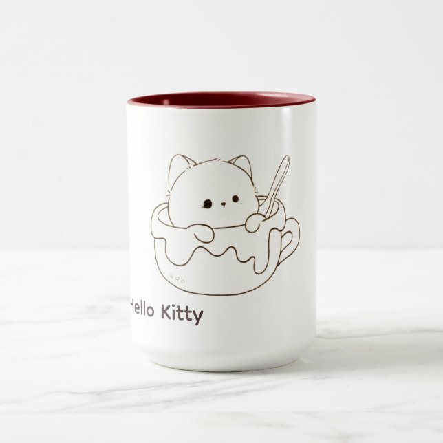 Caneca Kitty Fofa (Centro)