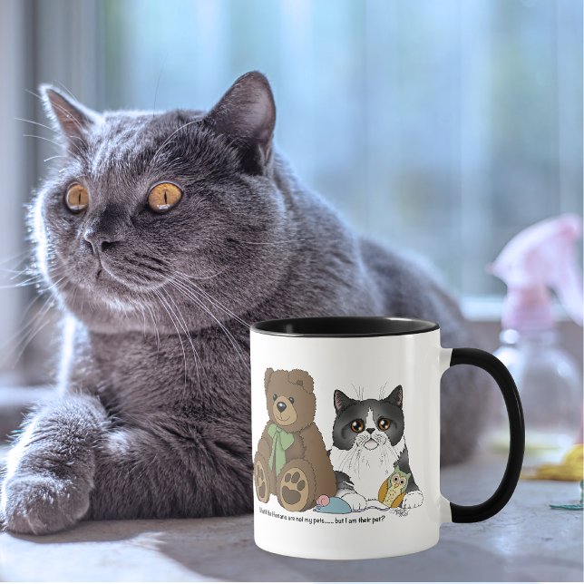 Caneca Kitty Not Pet (Criador carregado)