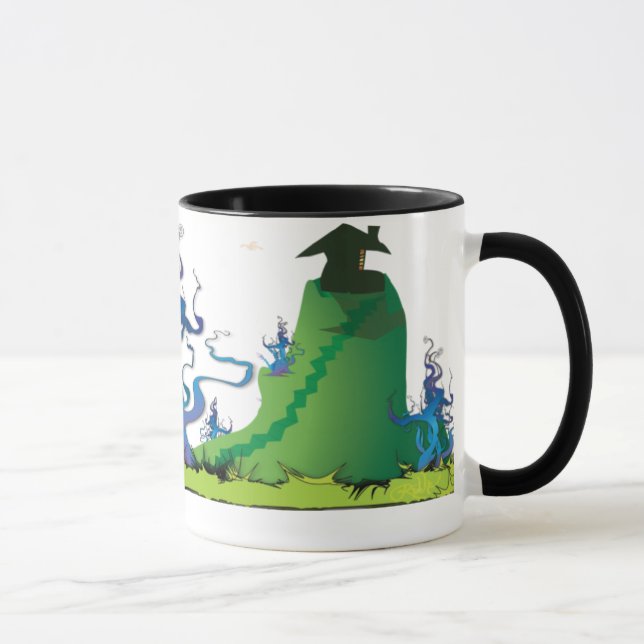 Caneca Kittybeast dirige em casa para o café (Direita)