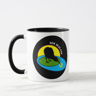 Caneca Kiwi - Escritório de Aves e Irmãos da Nova Zelâ