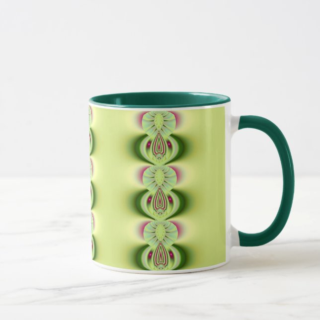 Caneca Kiwi Fine Fractal Art (Direita)