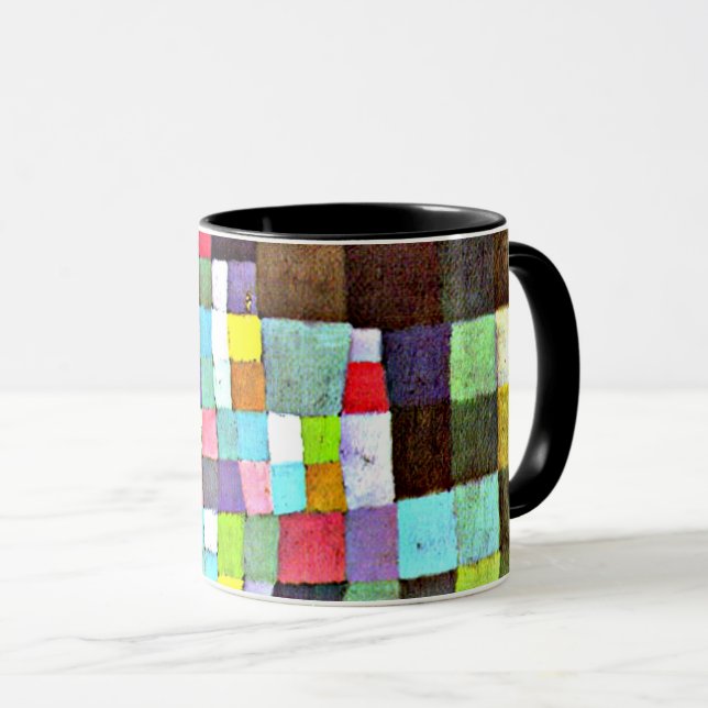 Caneca Klee - Abstração com Referência... (Frente Esquerda)