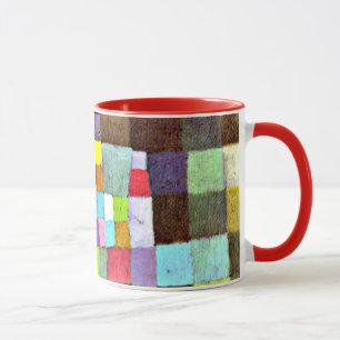 Caneca Klee - Abstração com referência à árvore de f