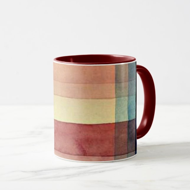 Caneca Klee - Arquitetura da planície (Frente Esquerda)