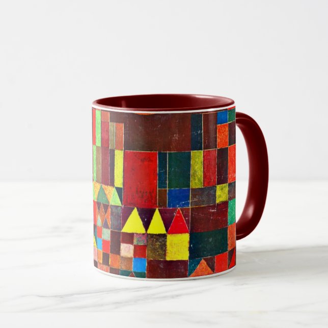Caneca Klee - Castelo e Sol (Frente Esquerda)