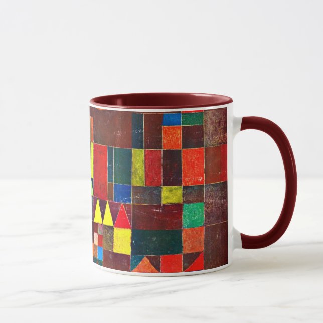 Caneca Klee - Castelo e Sol (Direita)