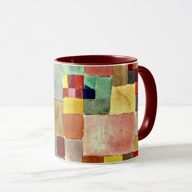 Caneca Klee - Flora na Areia (Frente Esquerda)