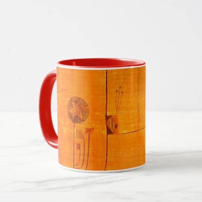 Caneca Klee - Frutas em vermelho (Frente Esquerda)