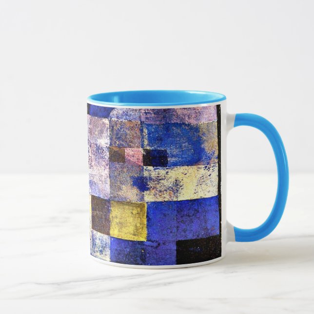 Caneca Klee - Lua, pintura de Paul Klee, (Direita)