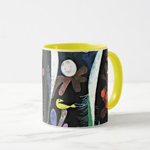 Caneca Klee - Paisagem com Pássaros Amarelos