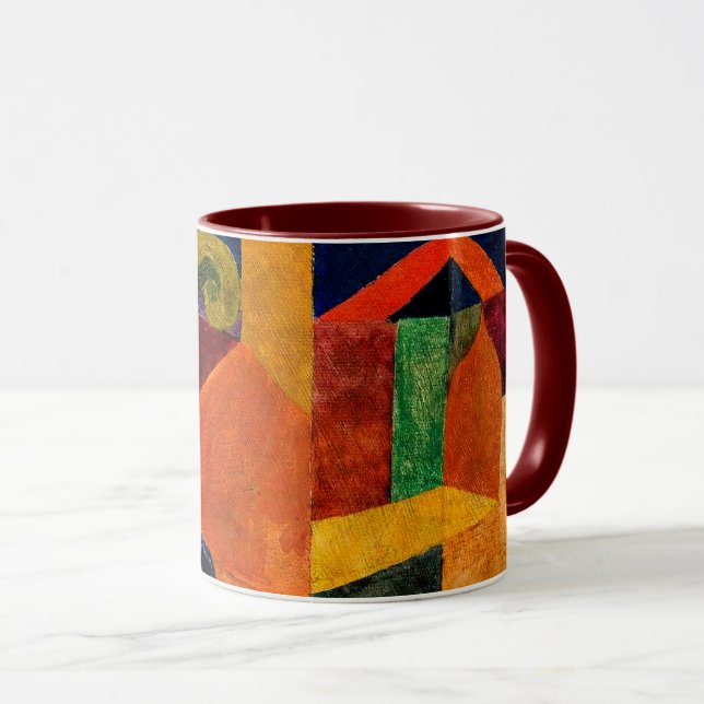 Caneca Klee - Paisagem com Sinalizadores (Frente Esquerda)