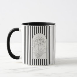 Caneca Klivia Elegant Flower Botanical