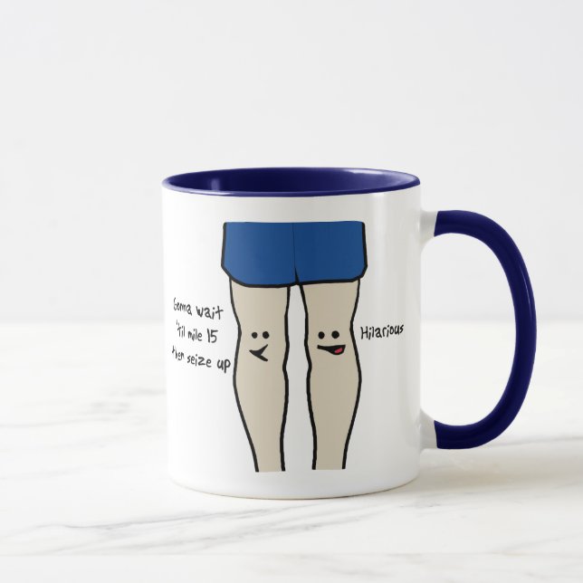 Caneca Knees de corredores (Direita)