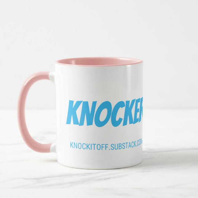 Caneca KNOCKER Coffee Mug (Esquerda)