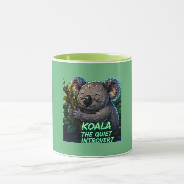 Caneca Koala O Introvertido Silencioso (Centro)
