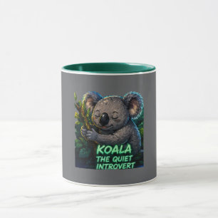 Caneca Koala O Introvertido Silencioso