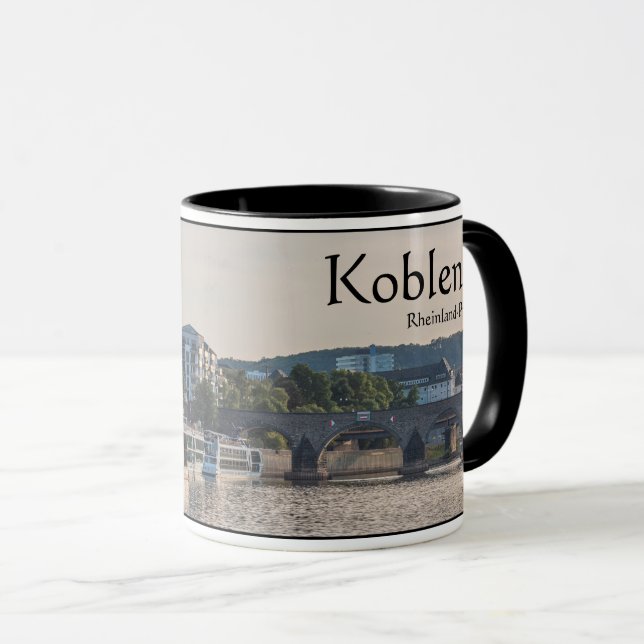 Caneca Koblenz Alemanha (Frente Esquerda)