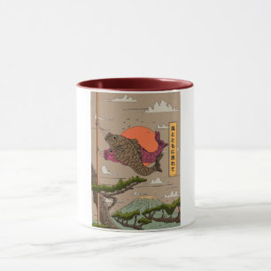 Caneca Koinobori Flui com o Vento