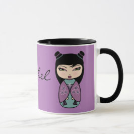 Caneca Kokeshi Doll Mug