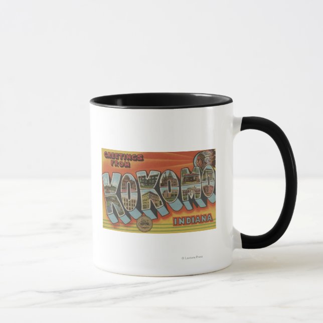 Caneca Kokomo, Indiana - Cenas Grandes (Direita)