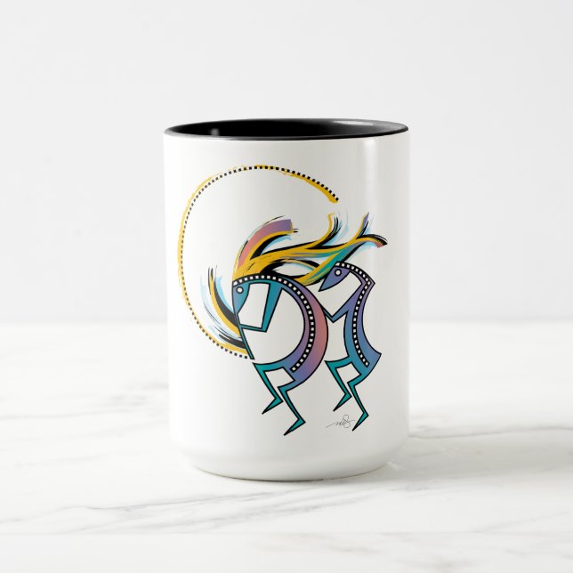 Caneca Kokopelli e Kokopelli Mana (Centro)