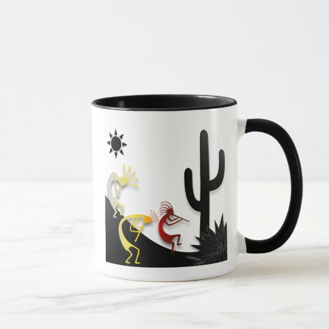 Caneca Kokopelli na estrada (Direita)