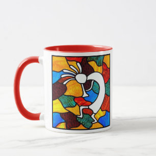 Caneca Kokopelli Vidro